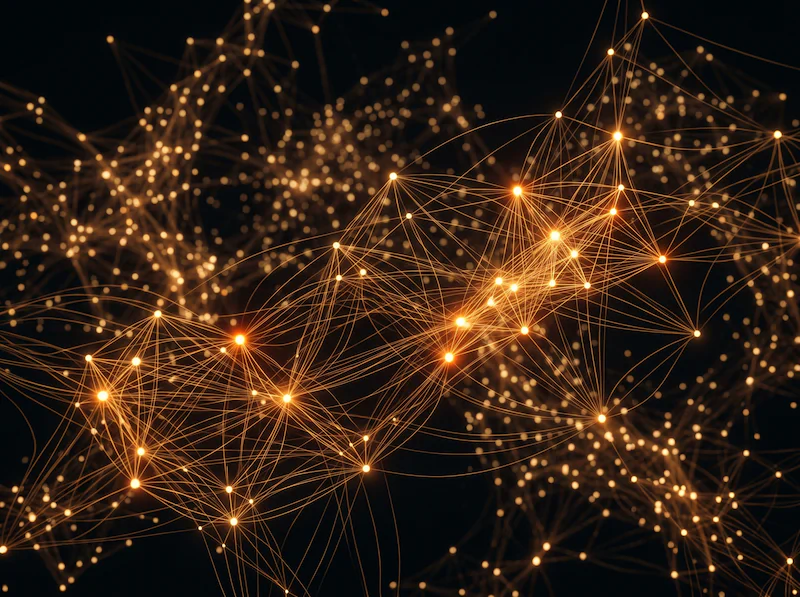 Neural network visualization — AI Intelligence & Growth